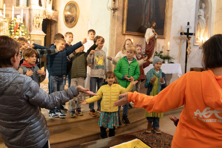 Wir danken Gott für das, was er uns mitgegeben hat und bitten ihn, dass wir es schaffen, das Beste draus zu machen.
